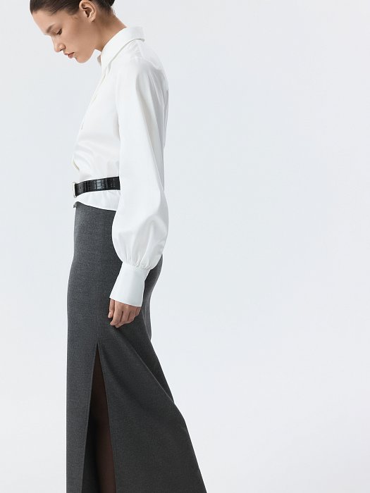 Прямая юбка-макси (Р158): фото №2