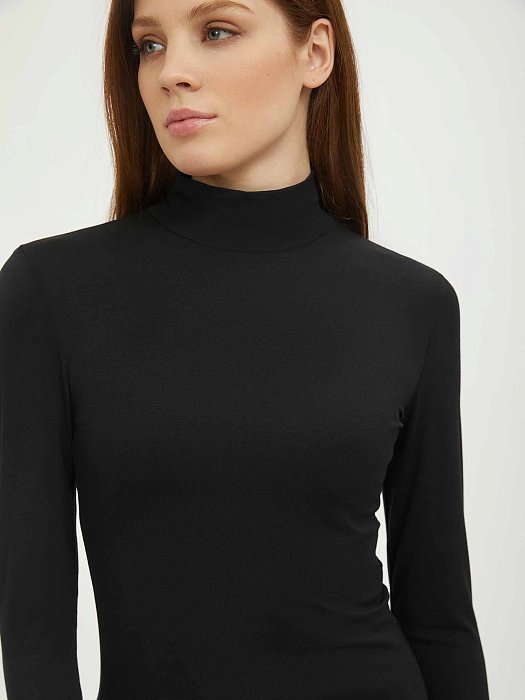 Водолазка из плотного трикотажа: фото №2