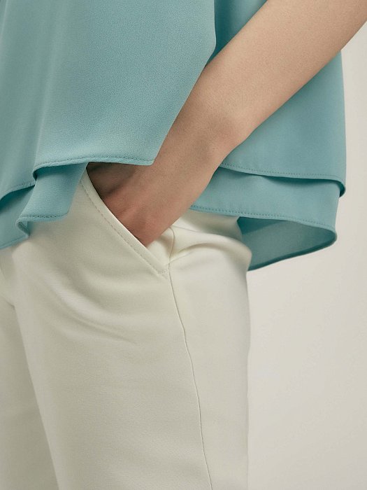 Двухслойный свободный топ: фото №3