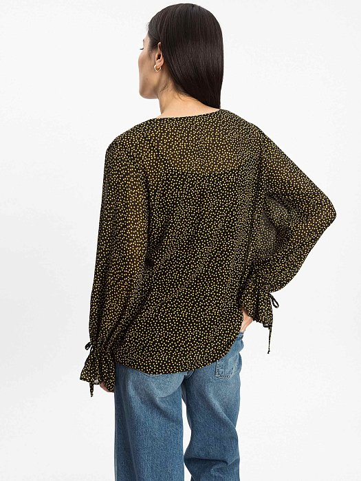 Свободная блуза из шифона: фото №4