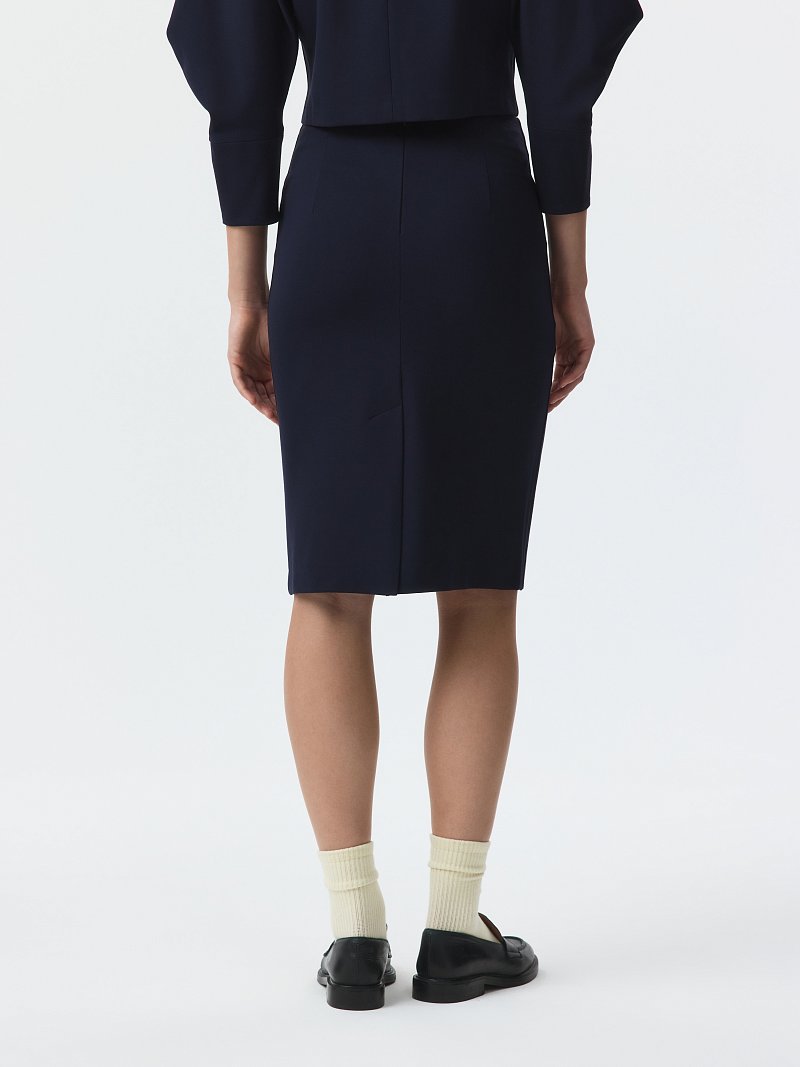 Юбка-карандаш из трикотажа