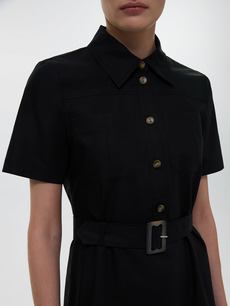 Платье из 100% хлопка