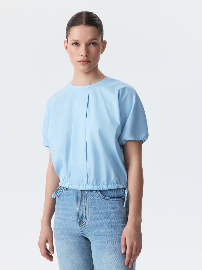 Блуза с короткими рукавами