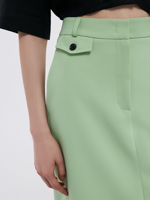 Прямая юбка с карманами: фото №3