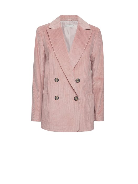 Жакет из вельвета с карманами: фото №8