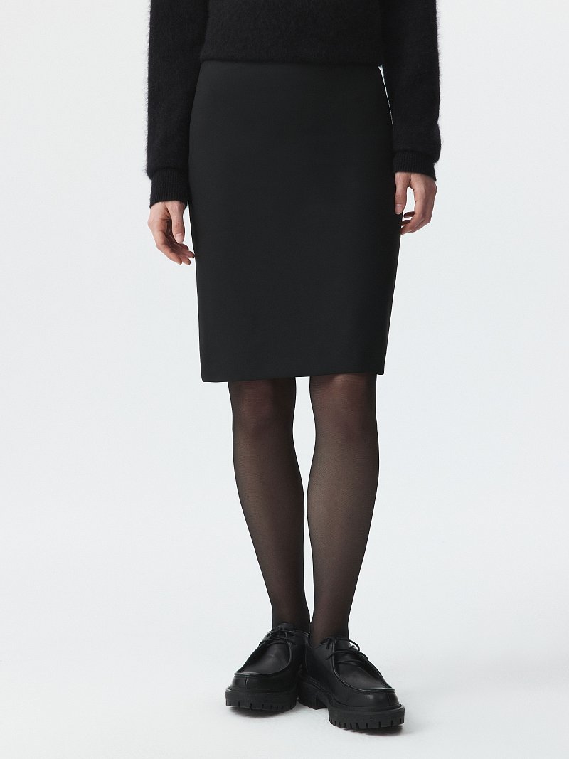 Костюмная мини-юбка