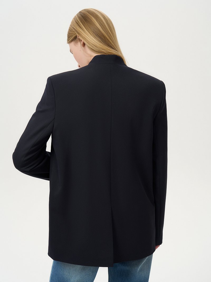 Жакет без застежки