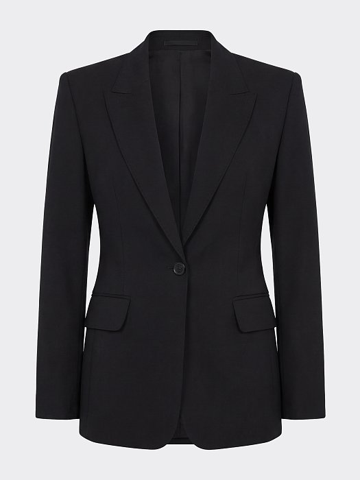 Приталенный жакет на пуговице (Р158): фото №7