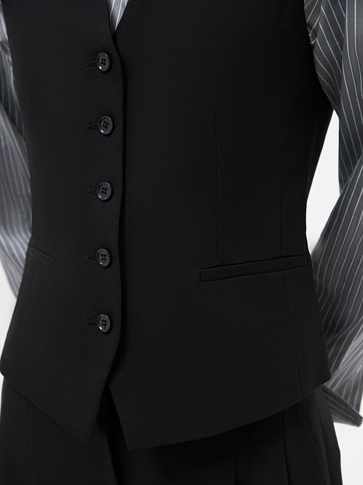 Жилет из костюмной ткани : фото №3