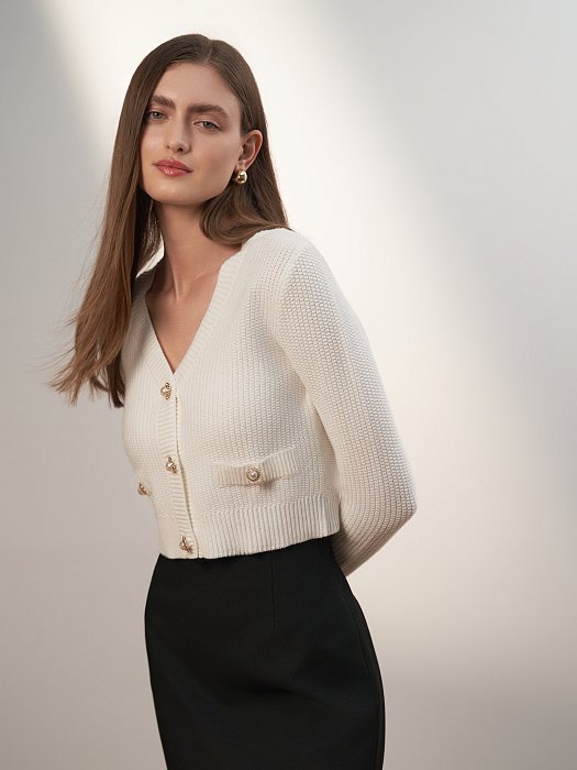 Укороченный кардиган : фото №2