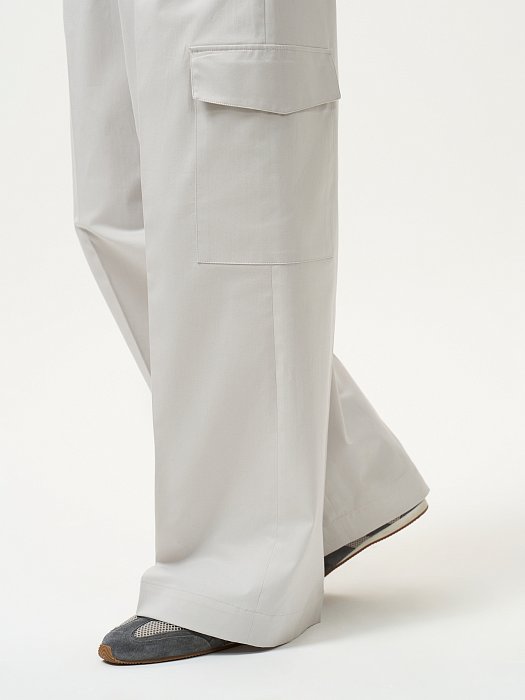 Брюки-карго из хлопка: фото №3