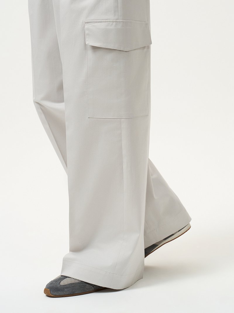 Брюки-карго из хлопка