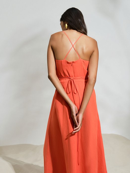 Сарафан на тонких бретелях: фото №7