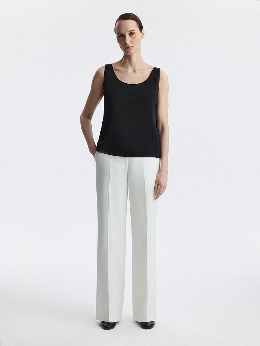 Топ из атласной ткани: фото №2