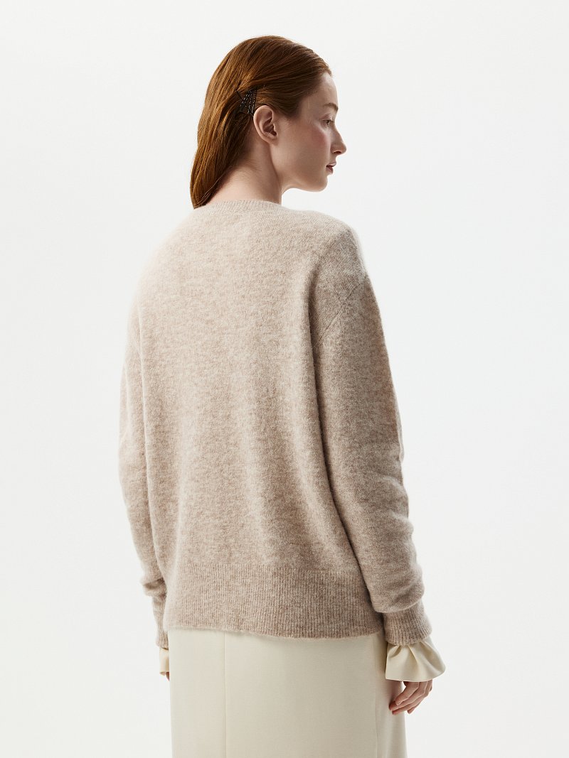 Джемпер с шерстью альпака