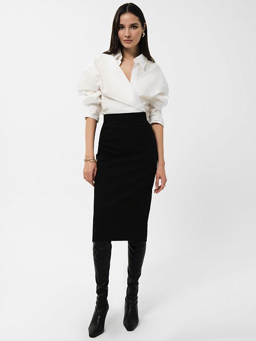 Прямая юбка-карандаш: фото №3