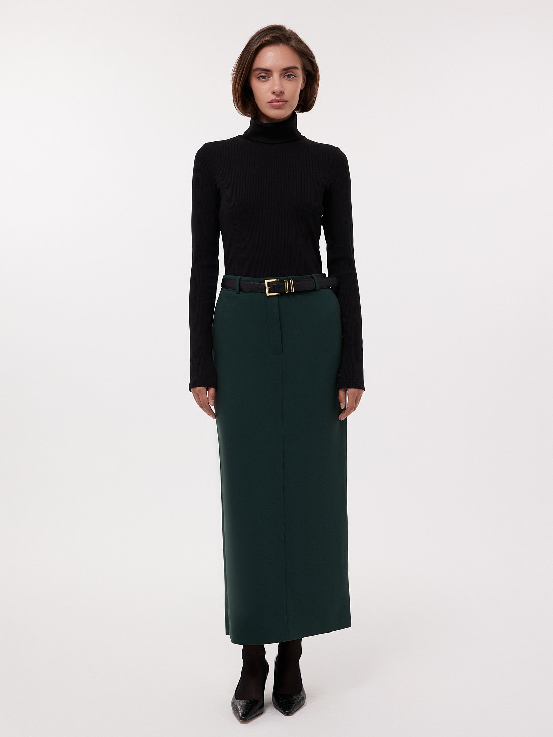 Юбка-макси прямого кроя: фото №1