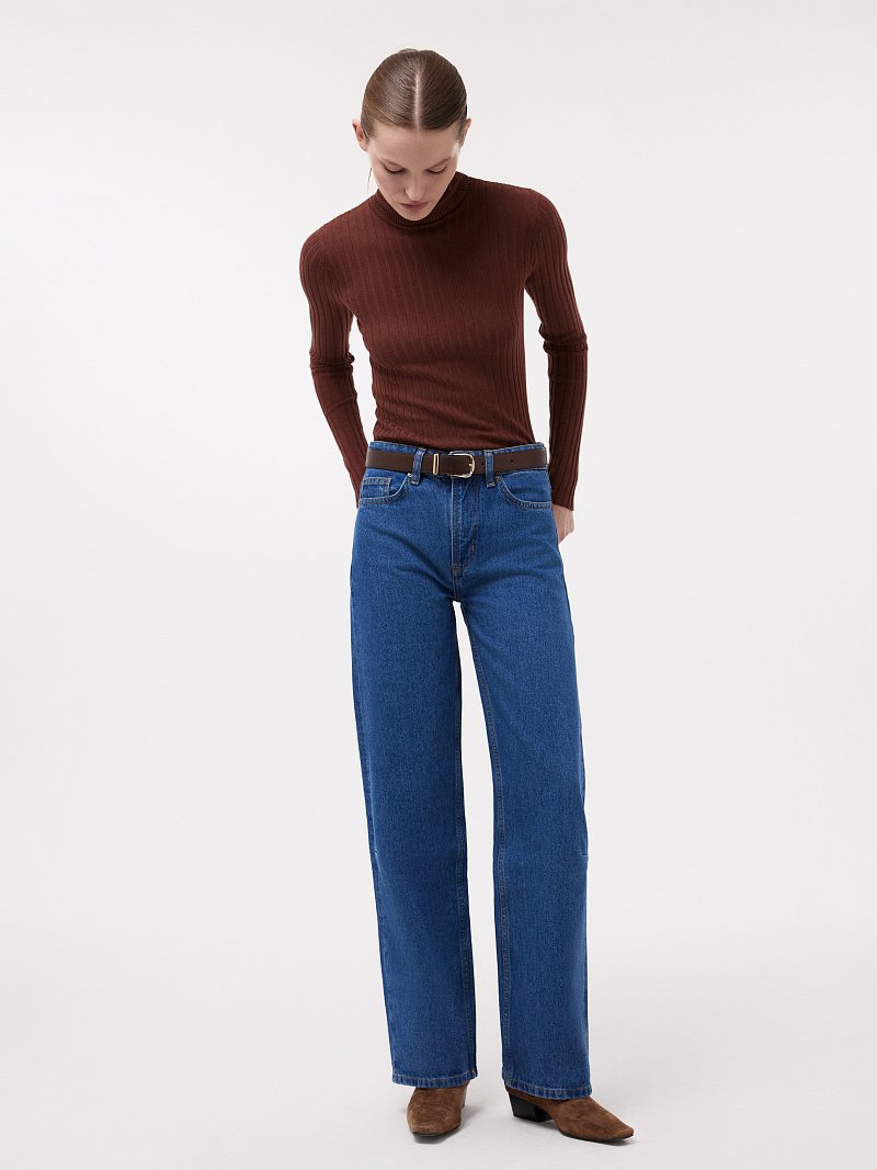 Джинсы с низкой посадкой