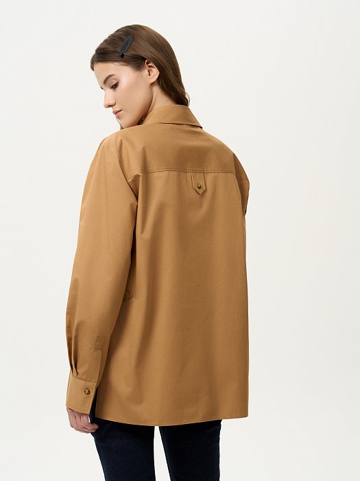 Рубашка с ремешками по бокам: фото №4