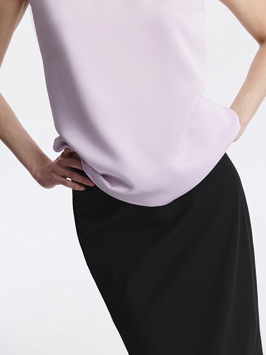 Топ из атласной ткани: фото №4