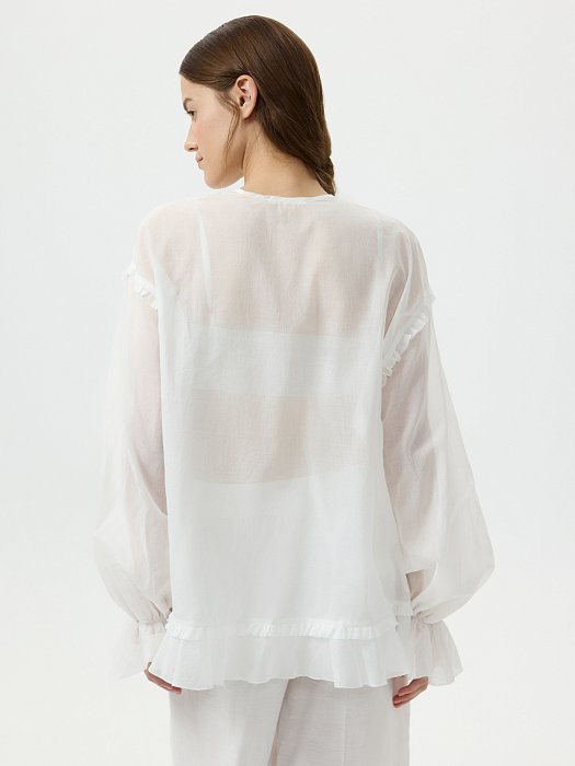 Блуза с топом: фото №3