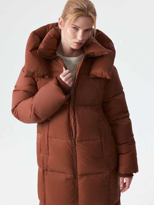 Длинный пуховик : фото №2