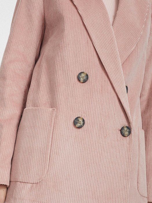 Жакет из вельвета с карманами: фото №5