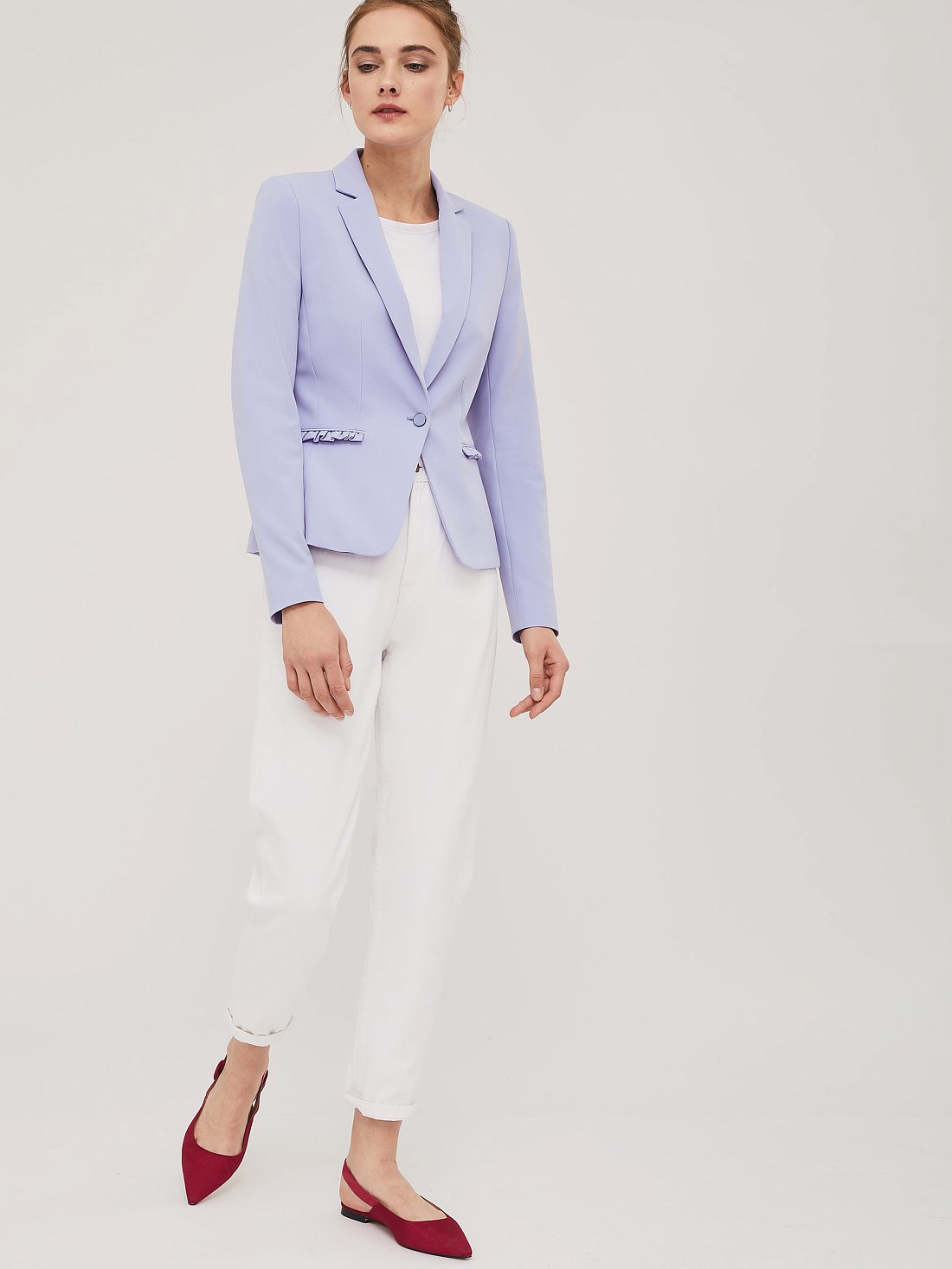 Жакет с оборками: фото №1