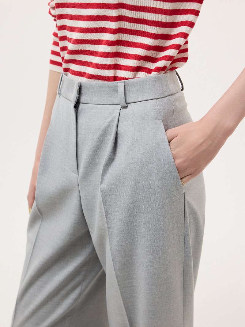 Брюки с юбкой