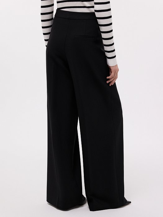 Широкие брюки со стрелками: фото №4