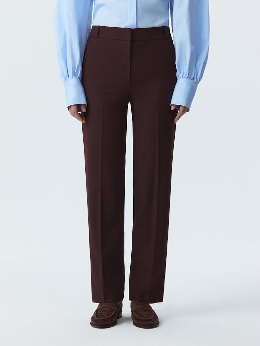 Брюки зауженного кроя: фото №2