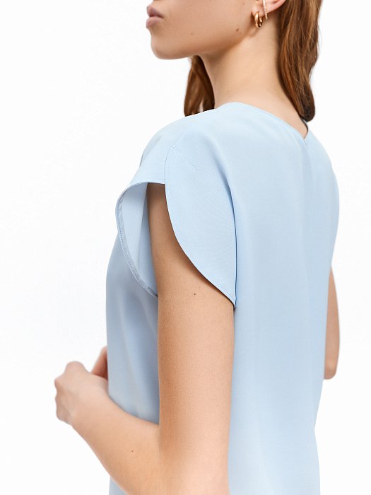 Топ из струящейся ткани: фото №4