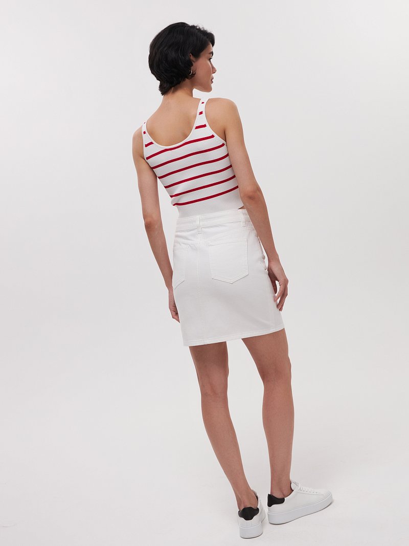 Кроп-топ в полоску