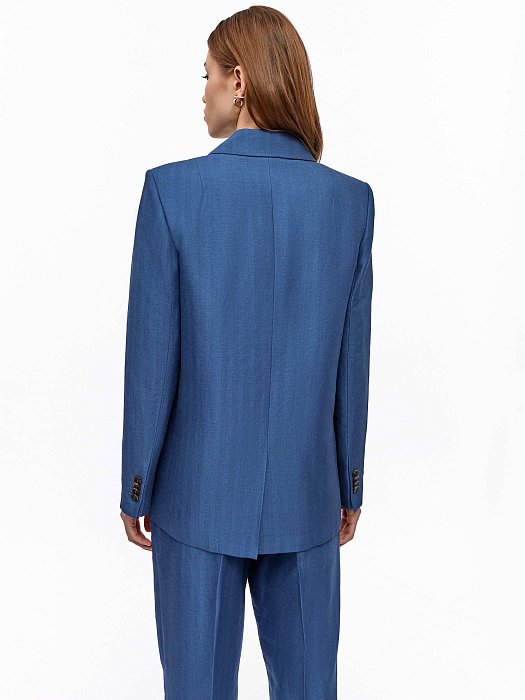 Прямой двубортный жакет : фото №5