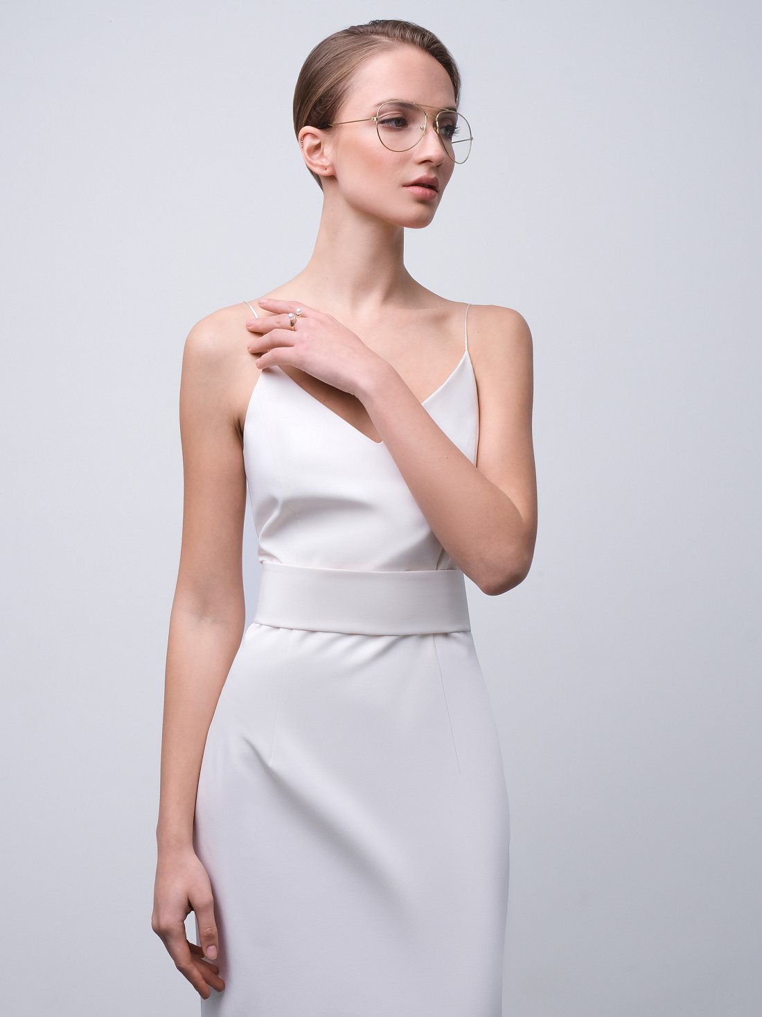 Платье на тонких бретелях: фото №1