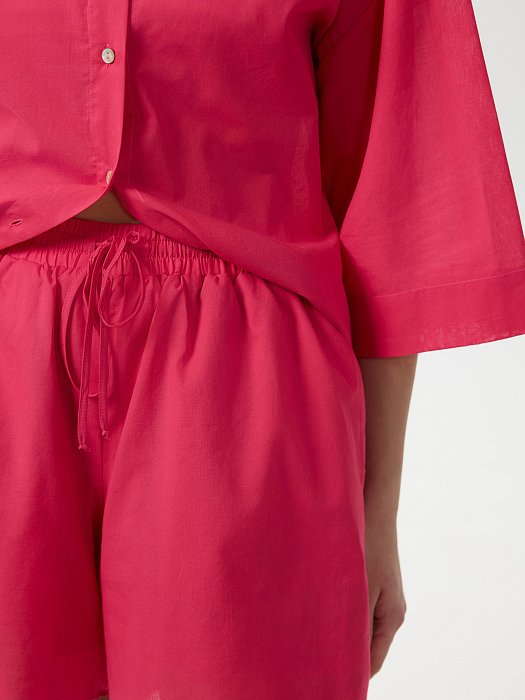 Свободные шорты из хлопка: фото №3