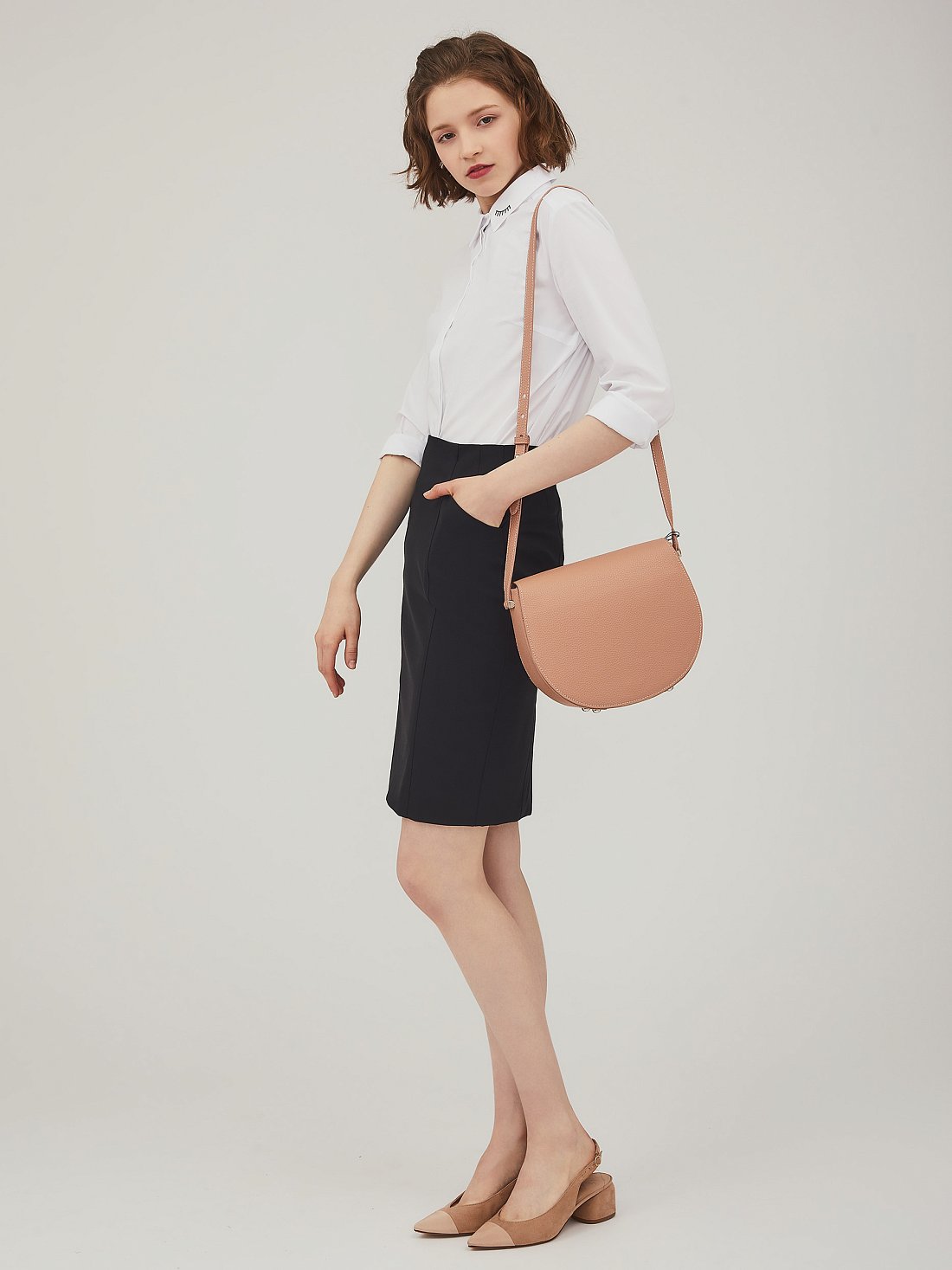 Сумка с закруглённым низом: фото №1