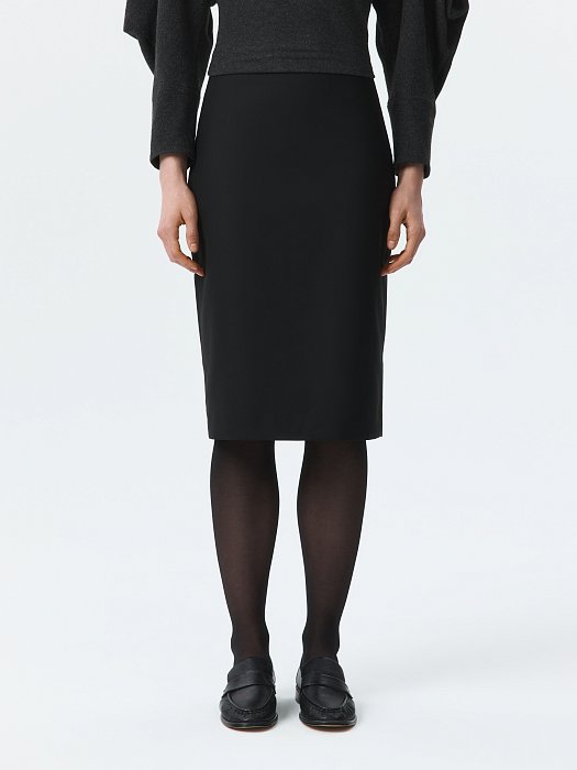 Зауженная юбка-миди: фото №3
