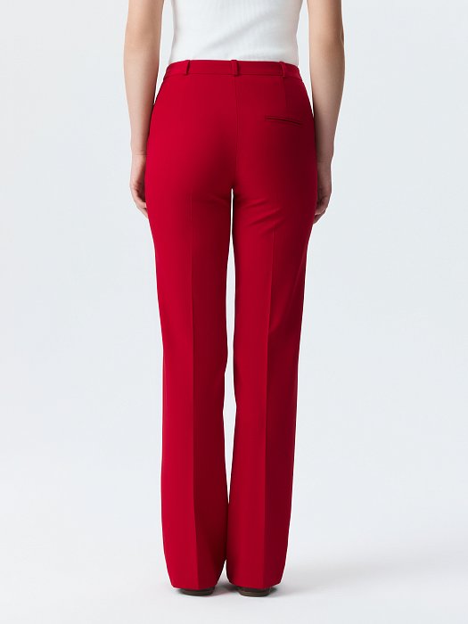 Костюмные брюки-клеш: фото №4