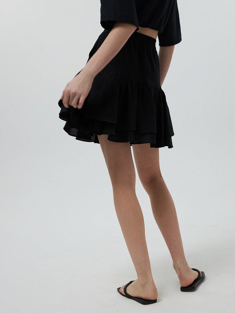 Юбка из смесового хлопка