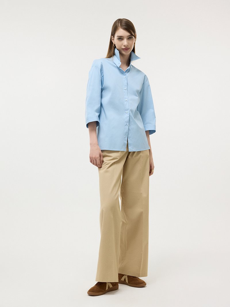 Рубашка с рукавами 3/4