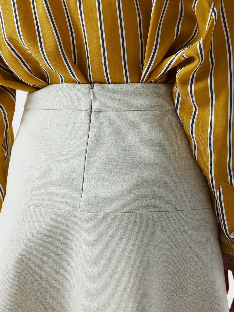 Мини-юбка на кокетке