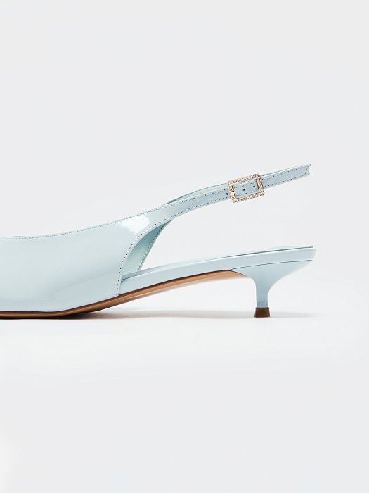 Лаковые туфли с открытой пяткой: фото №6