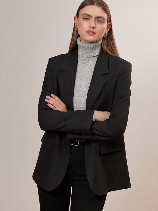 Жакет прямого кроя: фото №6