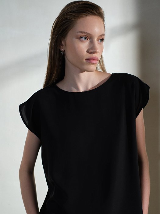 Топ из струящейся ткани: фото №3