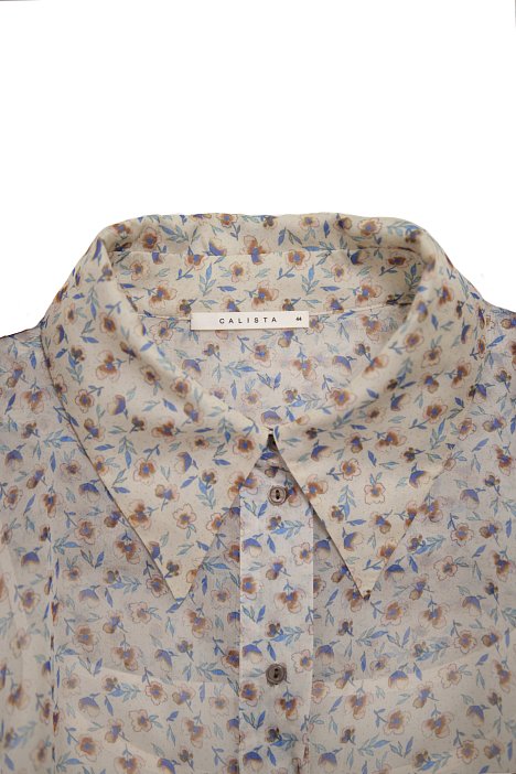 Блуза из шифона с принтом: фото №8