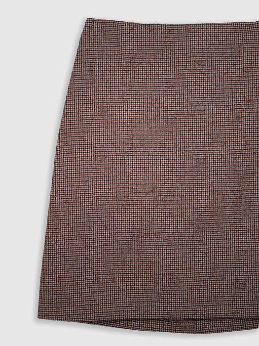 Юбка-мини в клетку: фото №8