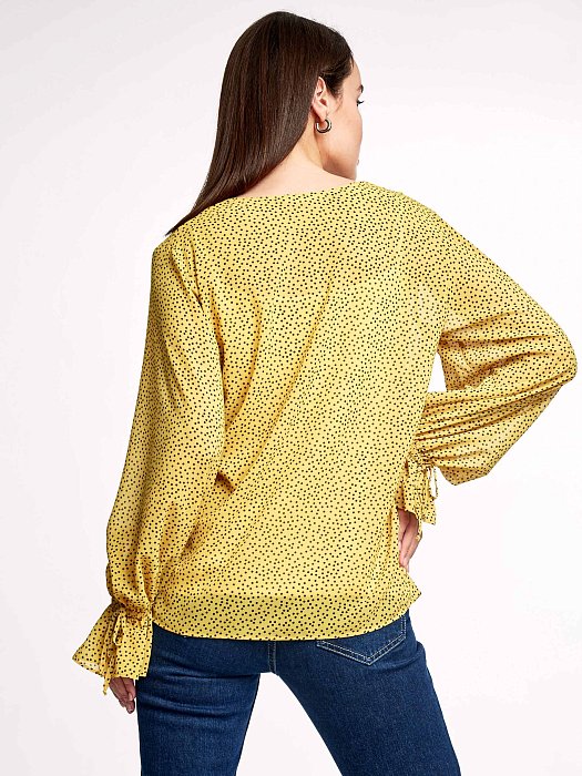 Свободная блуза из шифона: фото №4