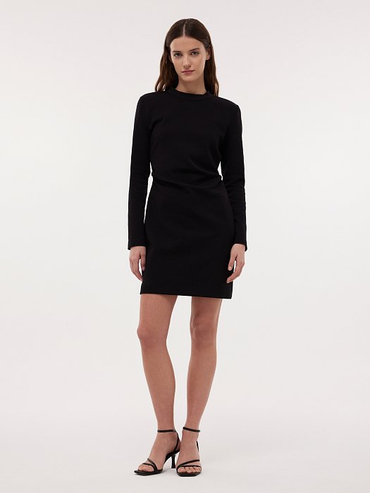 Трикотажное платье из хлопка: фото №5