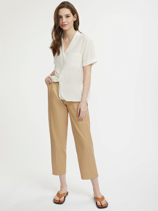 Блуза с отложным воротником: фото №2